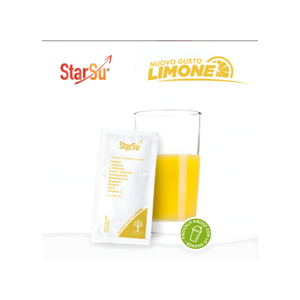 Starsù Integratore Alimentare per il recupero delle energie a base di Arginina, Creatina, Eleuterococco, Vitamina C e sali minerali - immagine 3