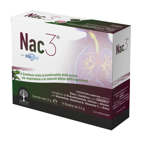 Nac3 Integratore Alimentare per il benessere delle vie respiratorie