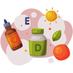 Confezioni di vitamine